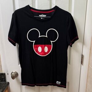 Mickey Mouse Black Kids T-Shirt